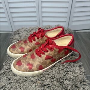 Coach Heart Logo Sneakers